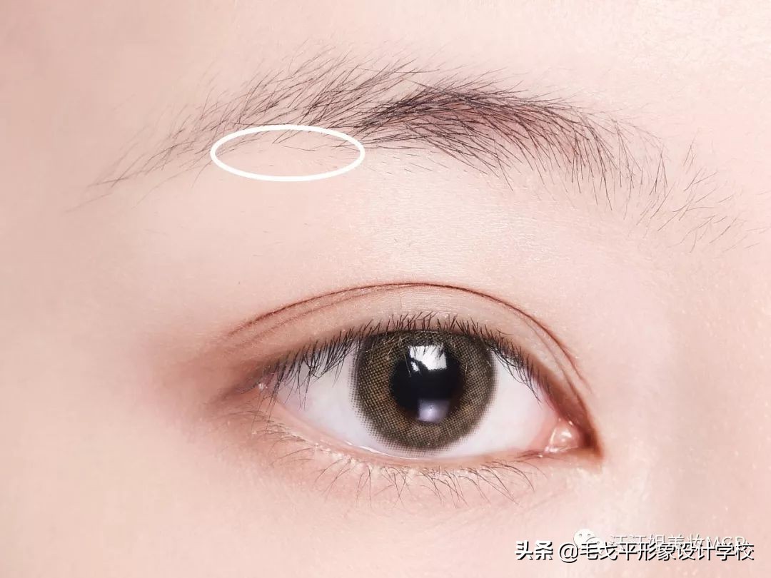 为什么眉毛稍不注意就画成平眉,画眉毛总是高低眉怎么办