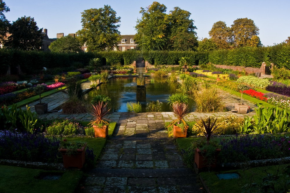 英国海德公园全景图,伦敦海德公园英国最大的皇家公园