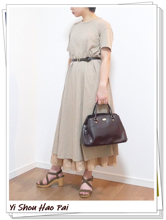 GU的平价连衣裙也很好穿，看看日本女人怎么避免穿出廉价感