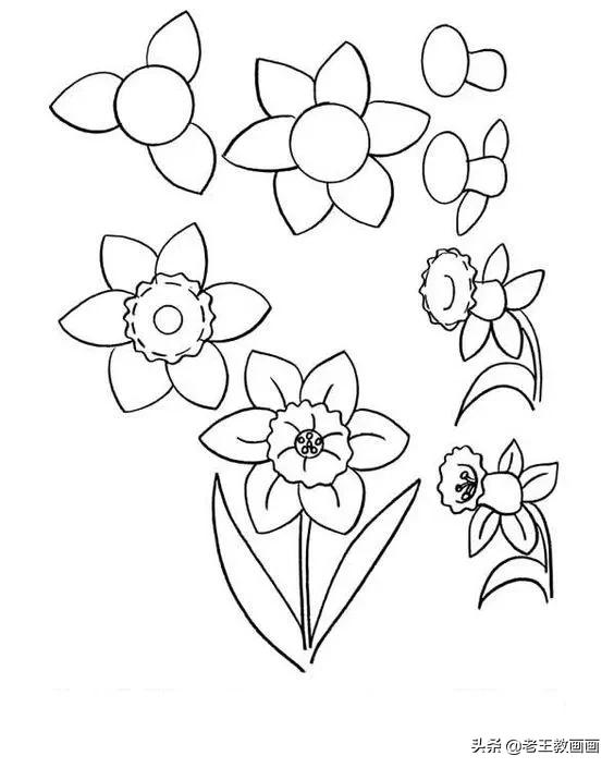 最简单的简笔画教程,超简单儿童简笔画入门初学