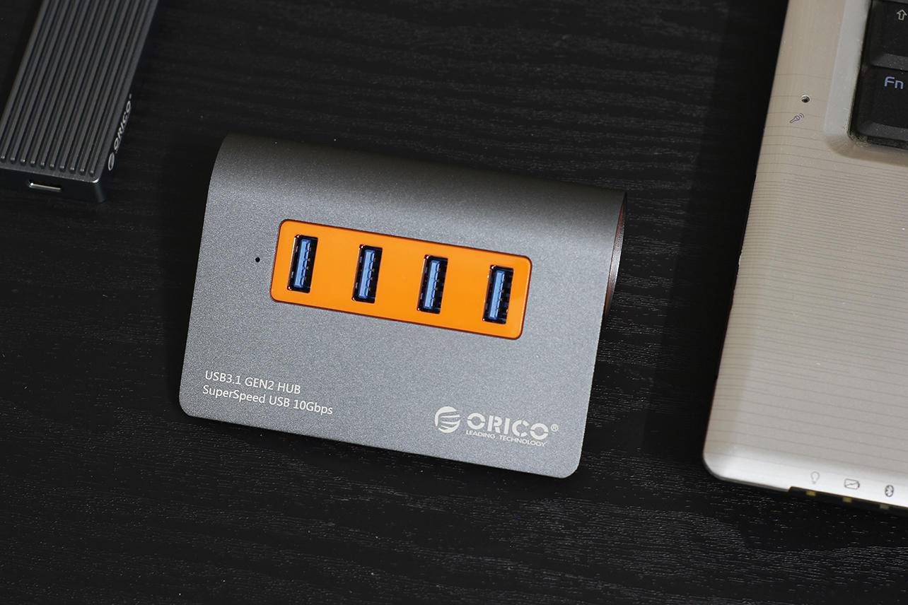 orico七口集线器,orico透明usb3.0集线器