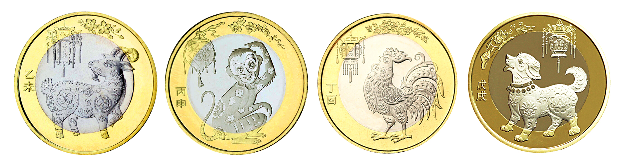 12生肖纪念币属猪,2019生肖猪10元纪念币