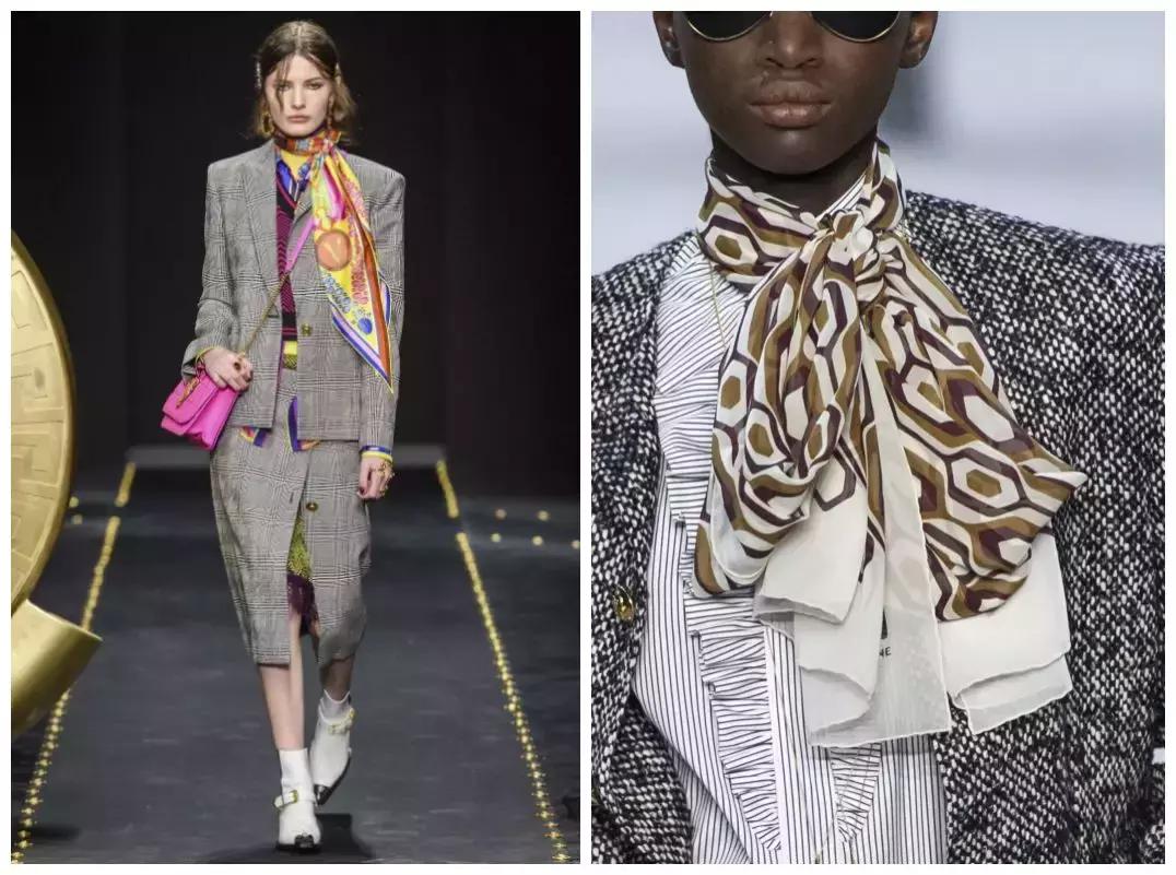 这些丝巾小技巧快学起来,丝巾时尚教学