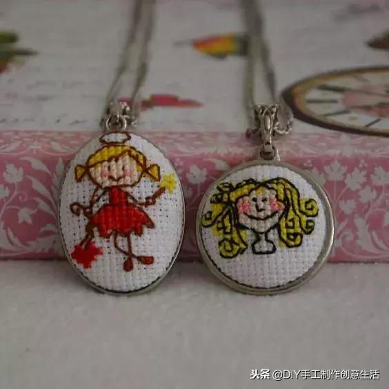 如何绣项链,手工项链绣法