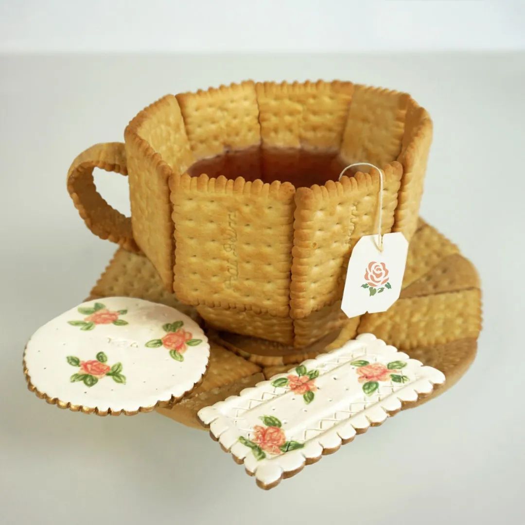 她用菜叶、香蕉做成艺术品,把“人体”艺术玩到极致,圈粉57万