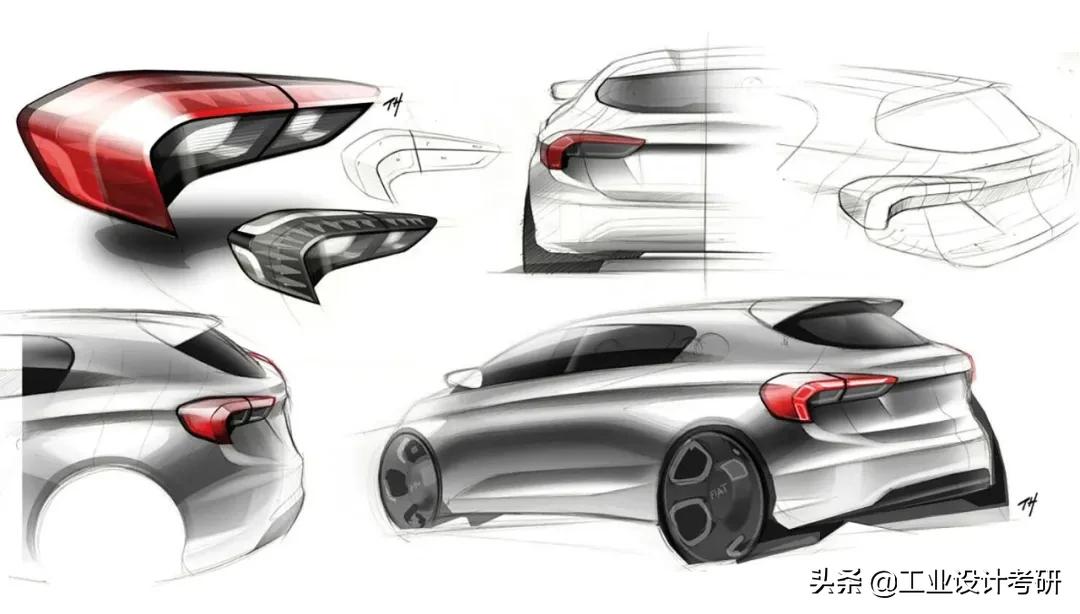 100张汽车手绘图片,汽车侧面手绘图