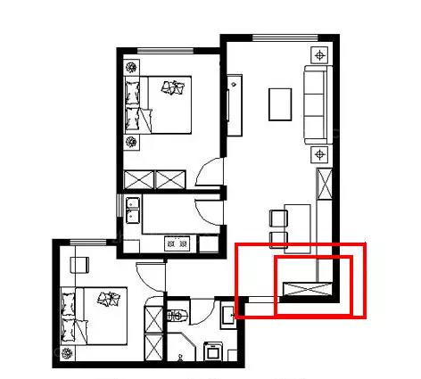 进门就是厅没有地方做鞋柜怎么办,入户门一通到底的户型如何做玄关