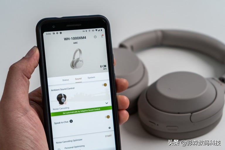 索尼wh1000xm5和wh1000xm4戴头上效果,智能降噪耳机索尼wh-1000xm3图赏