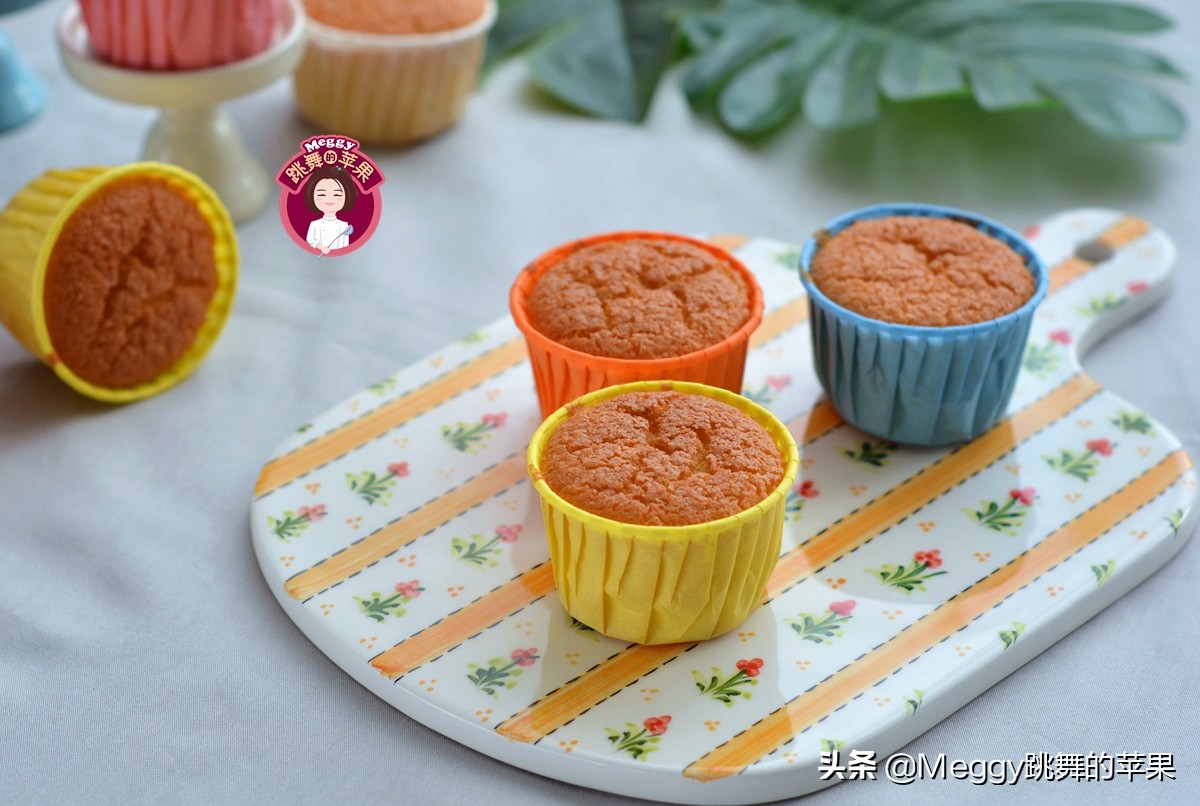 不用打蛋器和不用低筋面粉的蛋糕,不需要打发蛋清的蛋糕超蓬松