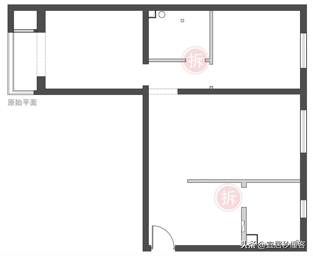 98年纹身师一人宅,酷炫工业风,家里一半面积是客厅