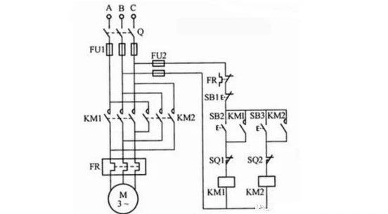 洗衣机洗涤电机正反转原理,电机正反转控制线路及工作原理