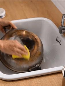 不锈钢锅生锈烧黑了怎么清洗,不锈钢锅用前怎么处理才不生锈