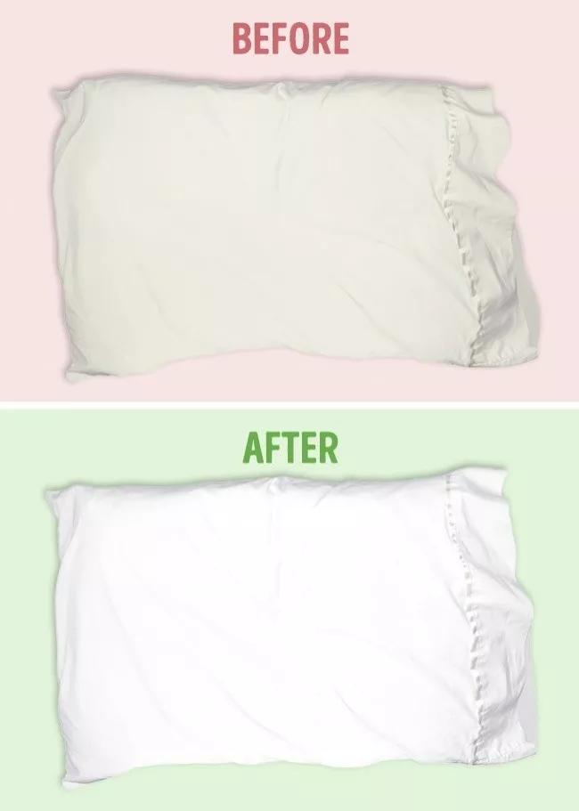 白色衣服发黄漂白剂洗得掉吗,衣服发黄怎么用漂白水