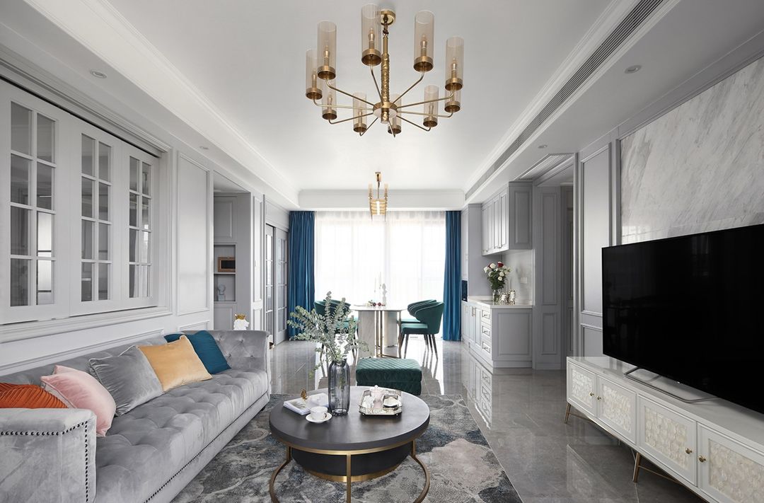 客厅沙发后面开窗户怎么装修好看,沙发后面有窗装修效果图