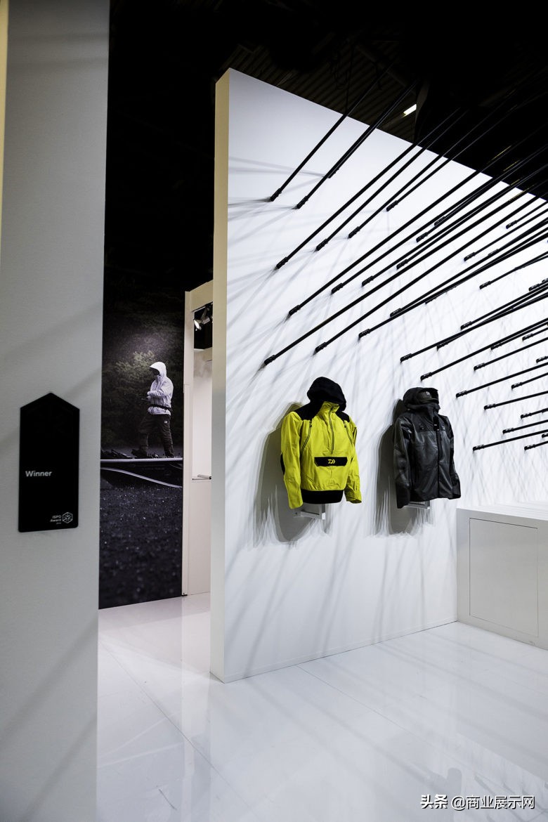 德国慕尼黑ISPO展览:DAIWA运动品牌展台设计