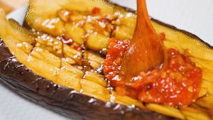 烧烤的蒜蓉烤茄子,木屋烧烤烤茄子做法