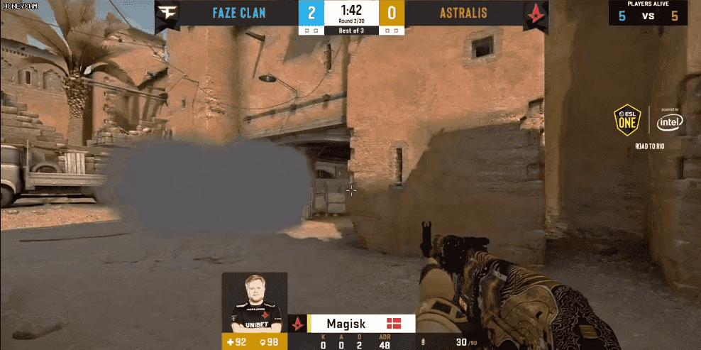 fazevsmouz现在比分,faze对阵a队