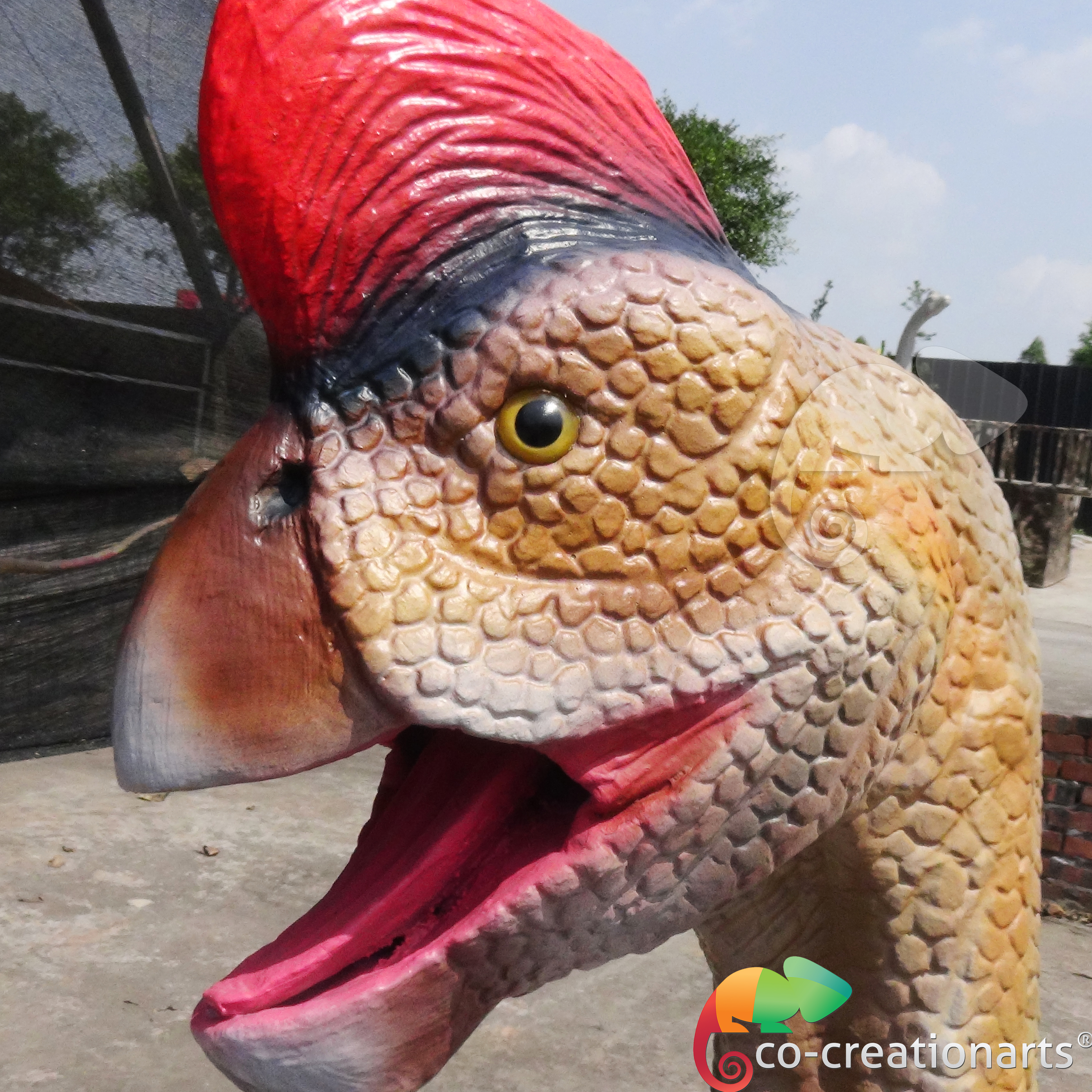 恐龙模型仿真会动,国外仿真恐龙可动模型