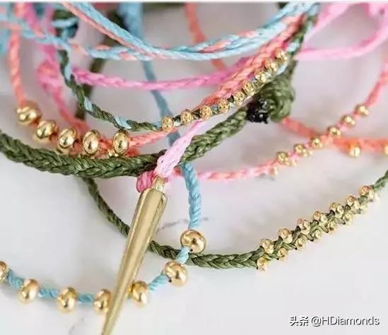 10颗转运珠手绳编法,2021转运珠手绳编法