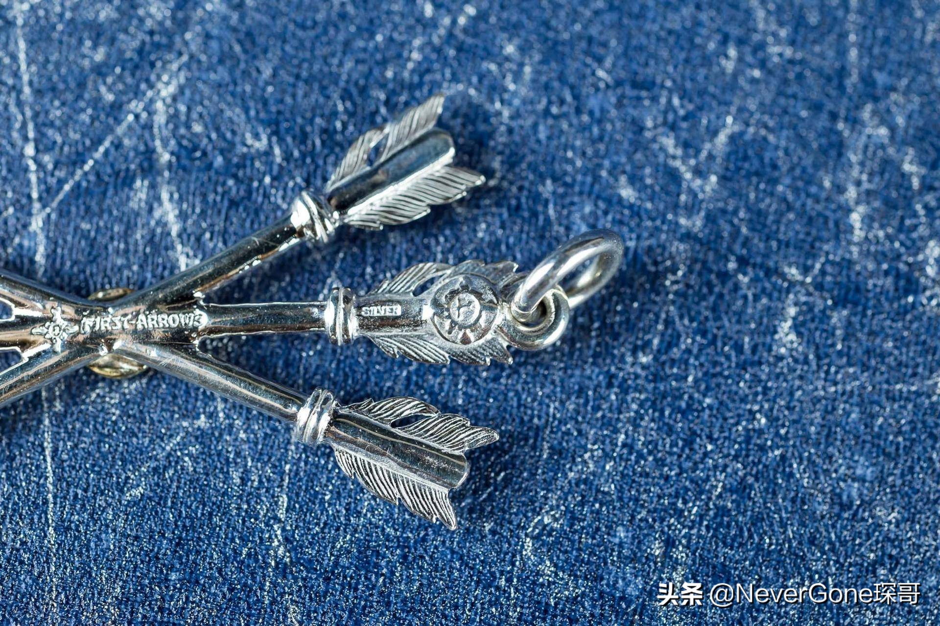 日本复古银饰——FirstArrows项链开箱+2年旧化