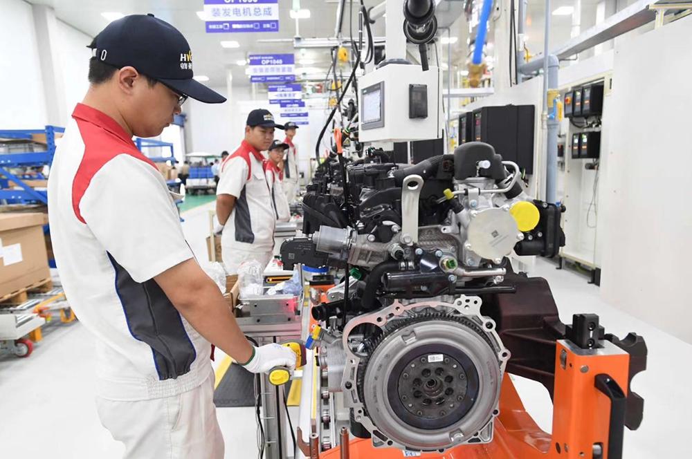 蜂巢易创第三代发动机,蜂巢易创智能生产线采用中国设备