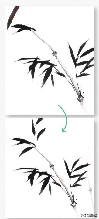 兰竹组合水墨画,兰竹图怎么画好看