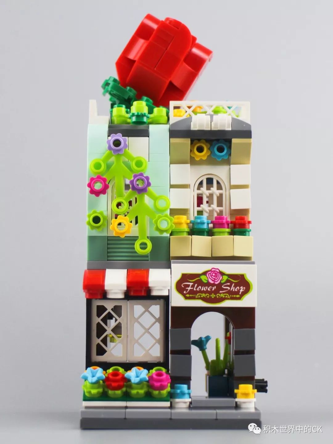 启蒙积木缤纷城市系列七款,启蒙积木街景系列八合一玩具