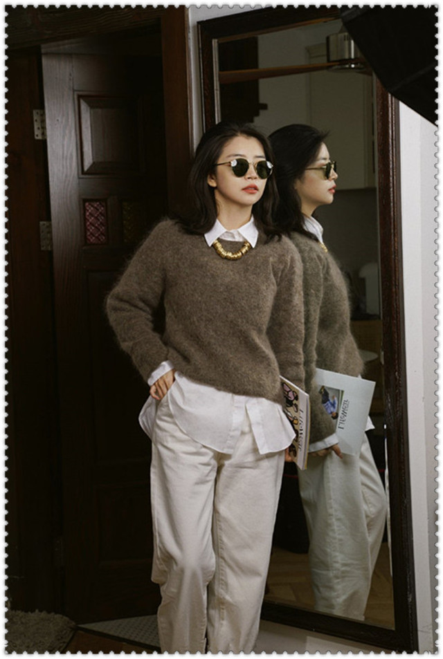 同色系不会出错的穿搭,同色系果然很难搭配