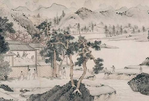 吴门画派产生背景,吴门画派山水画特征