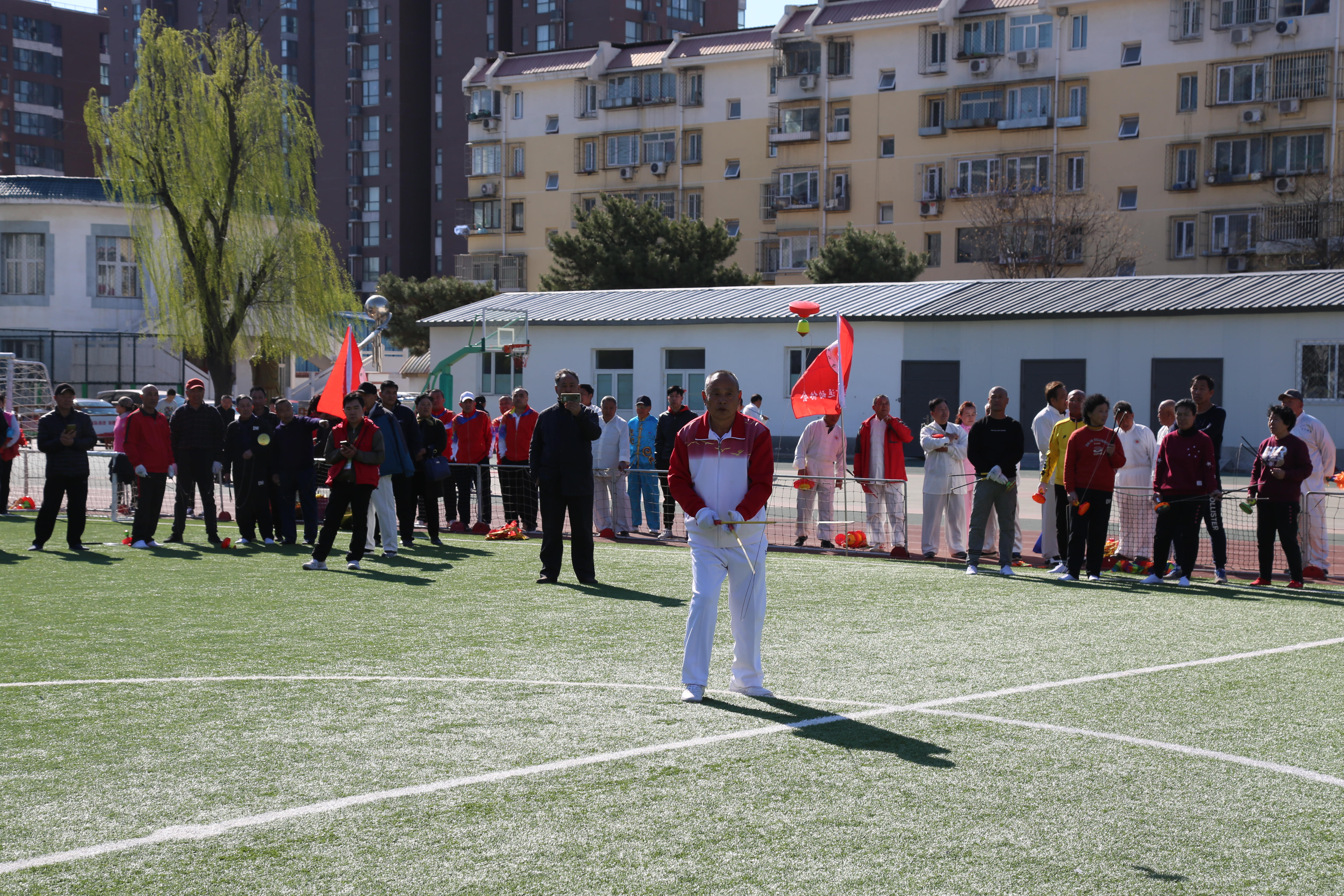 顺义区举办京津冀户外运动嘉年华顺义区空竹交流展示赛