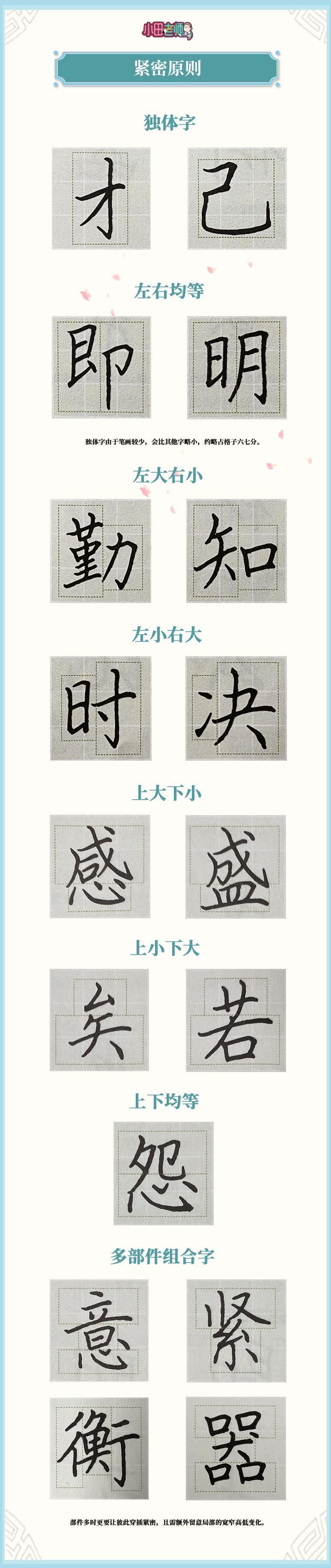 怎么写好字体结构,练字如何让字体结构更有立体感