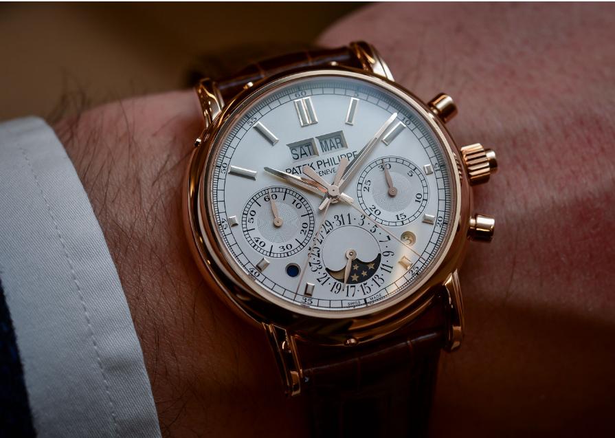 百达翡丽万年历日期跳表,百达翡丽5905日历调整