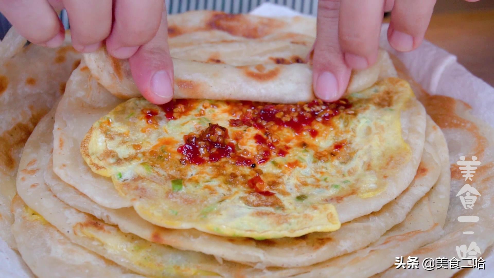 烙饼怎样和面外酥里嫩又软又好吃,烙饼怎么和面才能软又好吃