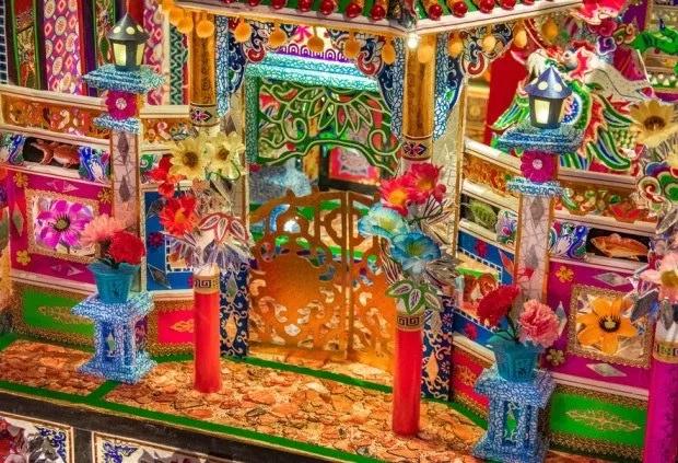 中国人烧给死人的纸扎，登上巴黎设计周，还被法国的博物馆收藏？