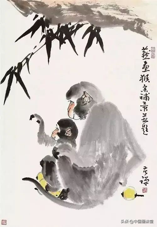 国画猴子有多少画法,国画猴子教学