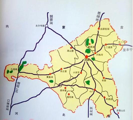 河北省张家口康保县,张北沽源县