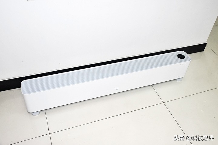 米家石墨烯踢脚线电暖器效果评测,米家石墨烯智能电暖器踢脚线评测