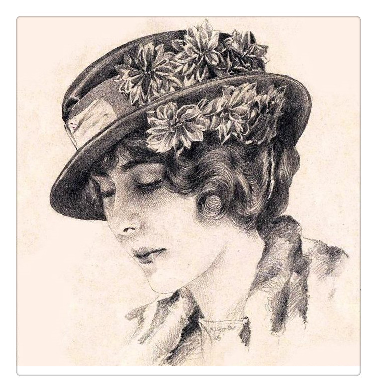 戴帽子的女人给人的感觉,戴帽子好看的姑娘