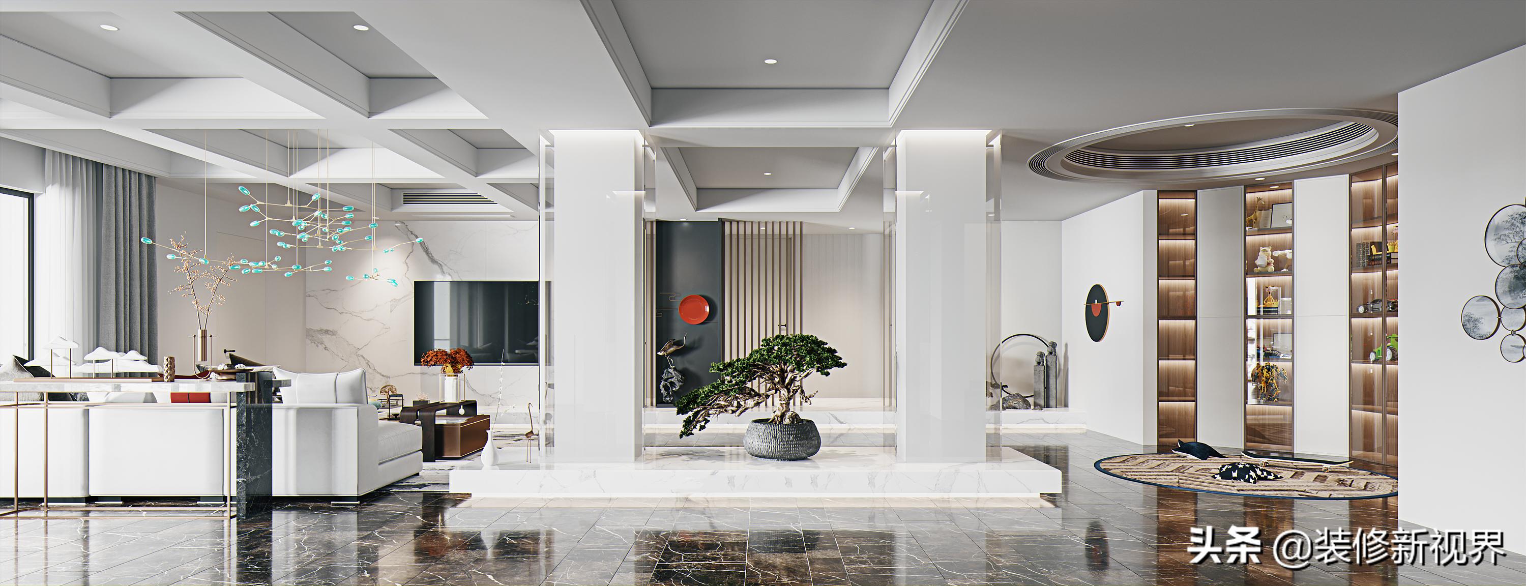 「新中式」雾里看花，白里透红，方寸之间，自成一画