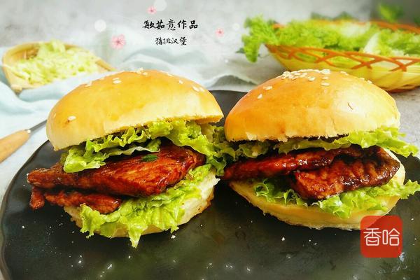 买来的汉堡怎么做汉堡,正宗汉堡做法小视频