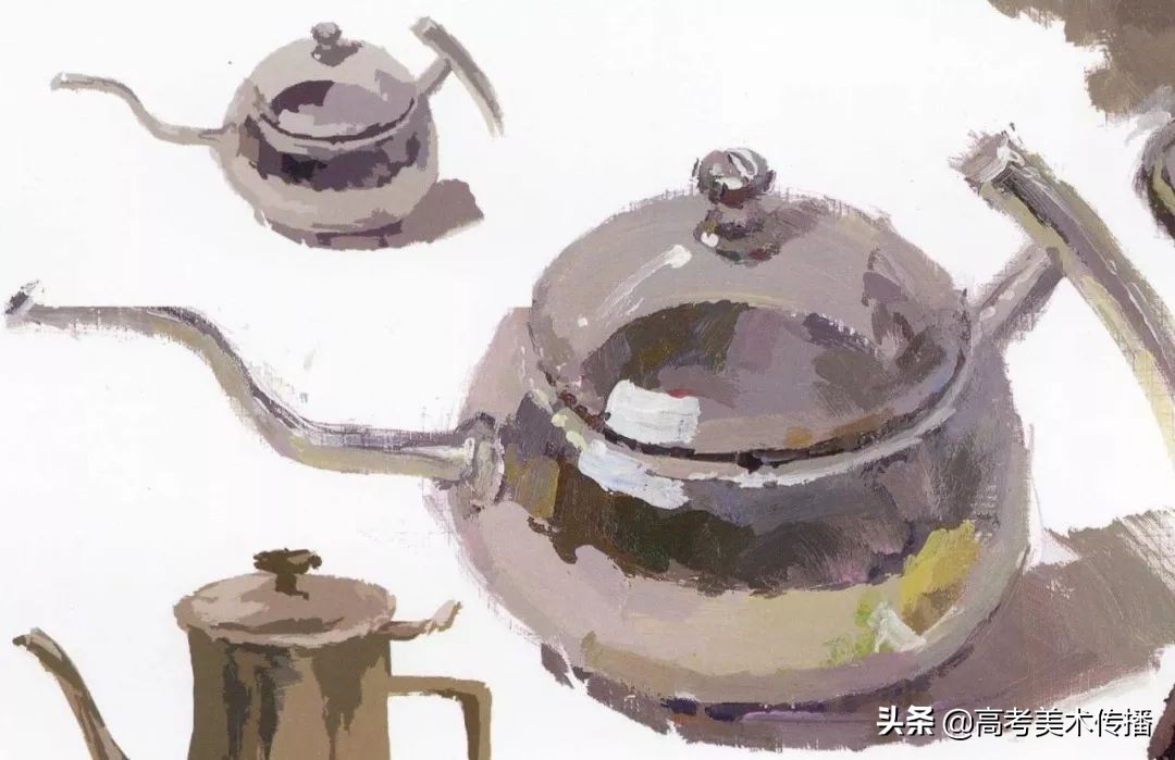 色彩|全网最全面的「球体不锈钢热水壶」色彩静物教程