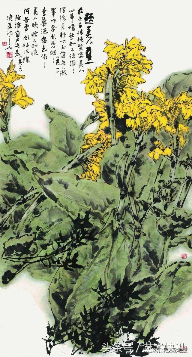 郭玫孮画家,郭玫孮花鸟画图片