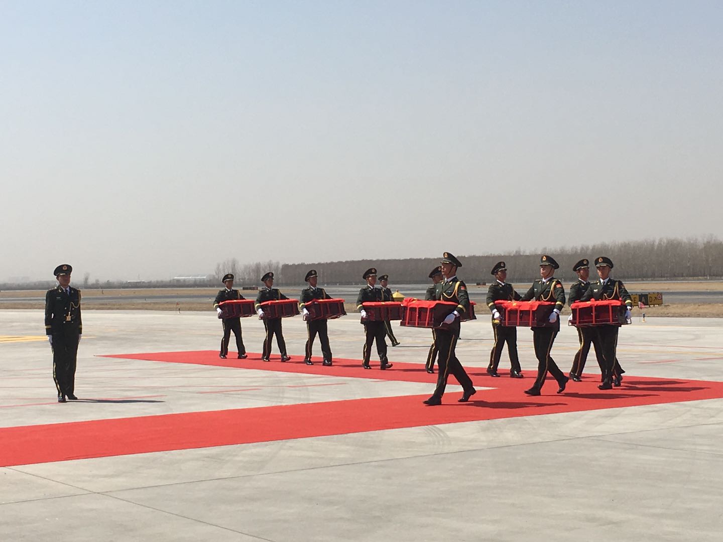 桃仙机场迎英烈塔台对话,桃仙机场迎志愿军遗骸