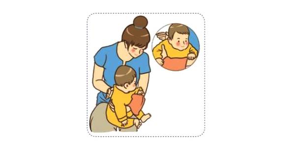 宝宝喝奶后如何拍嗝,新生儿喝奶拍嗝不打嗝