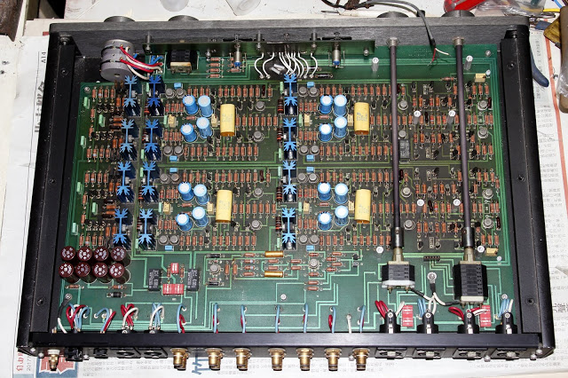 KREELKBLPREAMP美制前级，拆解维修赏析，电容损坏更换电源插座