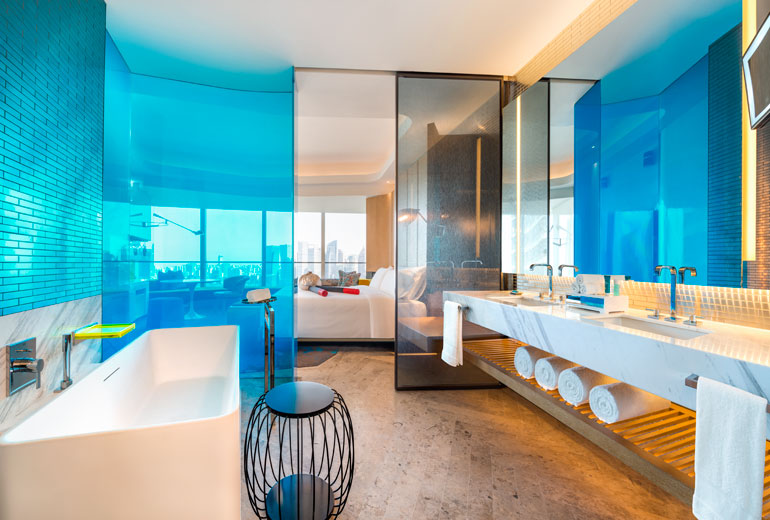 上海外滩w酒店预订4天3晚,上海外滩w酒店388精品双人餐