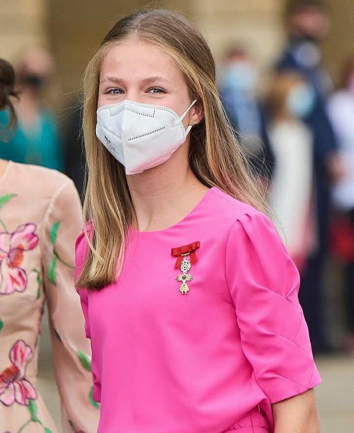 西班牙双公主颜值,西班牙俩公主同亮相