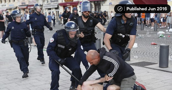 欧洲杯足球流氓,英国的足球流氓