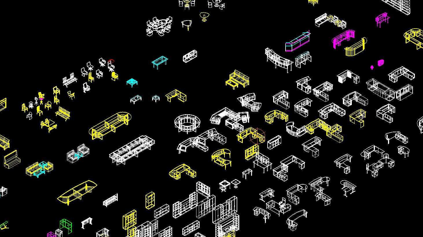 办公室装修设计cad图纸功能分布图,室内设计办公室会议室装修效果图
