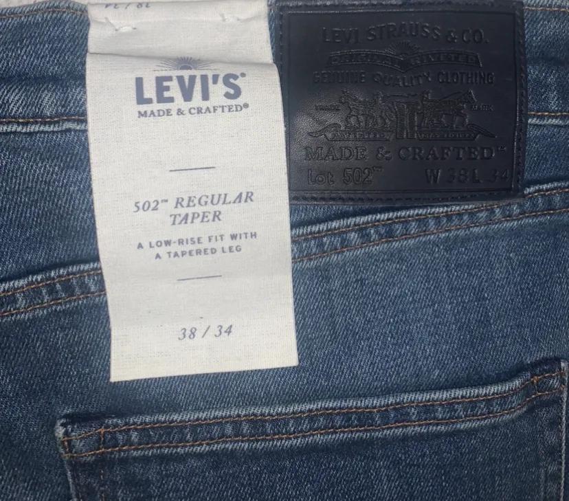 李维斯牛仔裤503版型试穿,李维斯502蓝牌赤耳